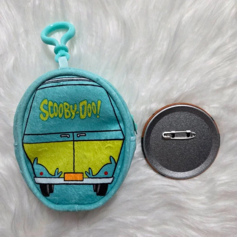 Scooby Doo Mystery Machine Coin Purse/Pin Set